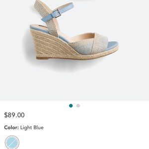 Brand new Violet & Red   Micah textured wedge